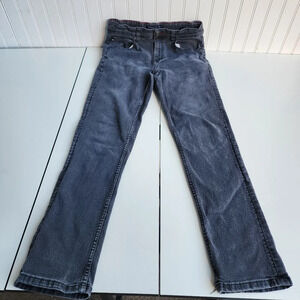 Tommy Hilfiger Youth Boys Jeans 16 Adjustable Waist Black Gray 28x28
